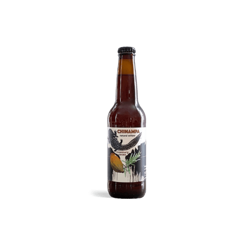 CHINAMPA – Mexican Herbal Non-Alcoholic Rosemary Cacao Sparkling Seltzer – 12oz