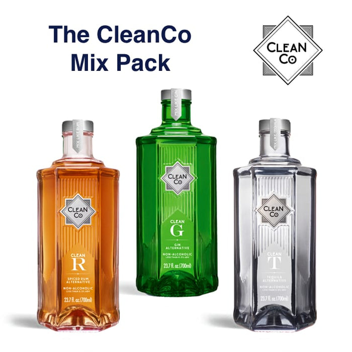 CleanCo Mix Pack - Spirit Alternatives 3 x 23.7oz - ProofNoMore