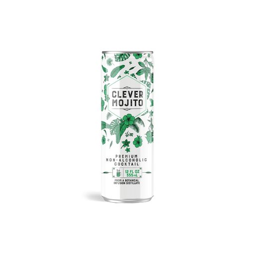 Clever Mojito  - Non-Alcoholic Craft Mocktail - 12oz Cans - ProofNoMore