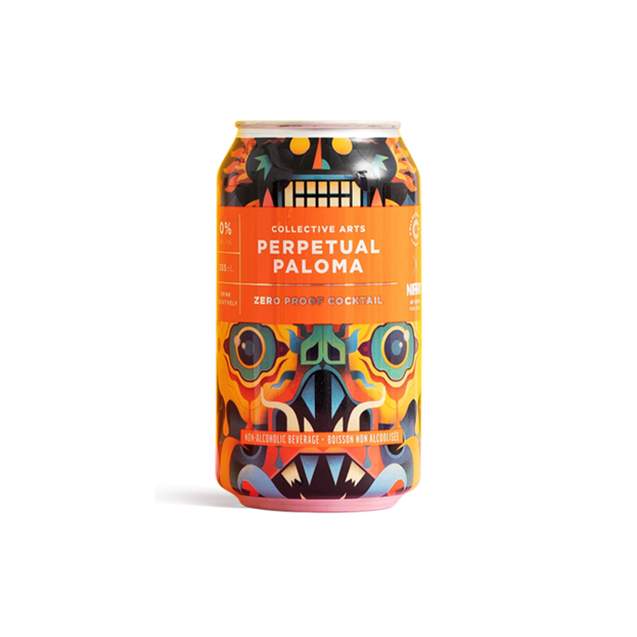 Collective Arts Surreal – Non-Alcoholic Perpetual Paloma Cocktail - 12oz