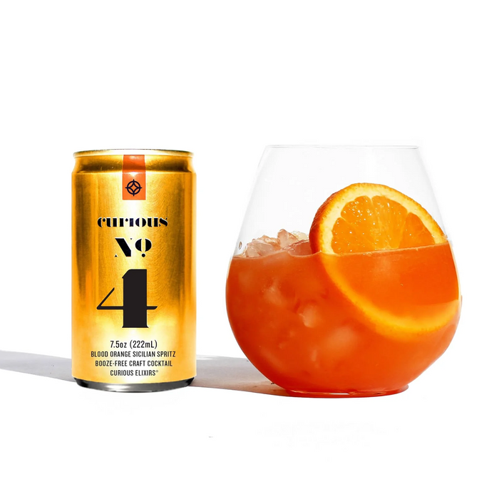 Curious Elixir No 4 - Non-Alcoholic Orange Spritz Lifestyle
