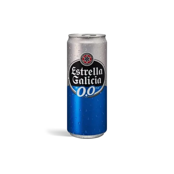 Estrella Galicia Pils Style - Alcohol Free Beer – 16.9oz Can - ProofNoMore