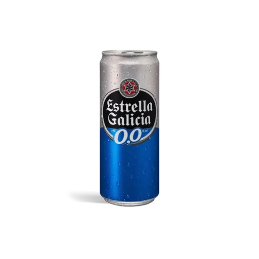 Estrella Galicia Pils Style - Alcohol Free Beer – 16.9oz Can - Proofnomore