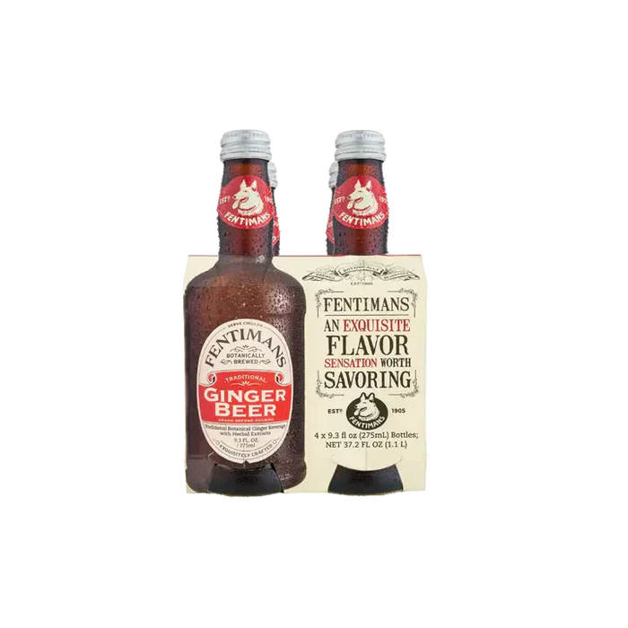 Fentimans Ginger Beer Non-Alcoholic Beverage - 0.0% ABV - 9.3oz - ProofNoMore