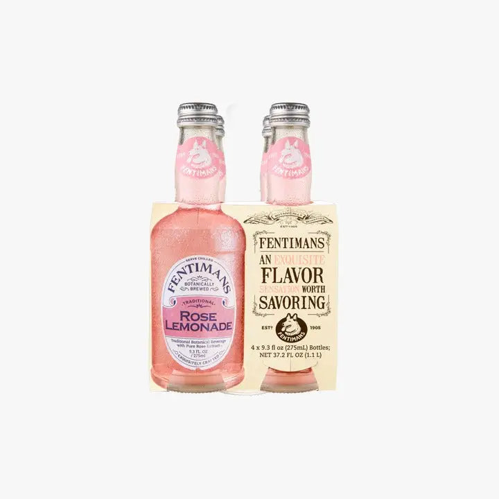 Fentimans Rose Lemonade Non-Alcoholic Mixer - 0.0% ABV - 9.3oz - ProofNoMore