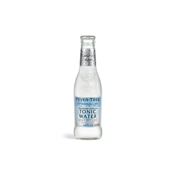 Fever Tree Light Tonic Water Non-Alcoholic Mixer - 0.0% ABV - 6.8oz / 200ml - ProofNoMore