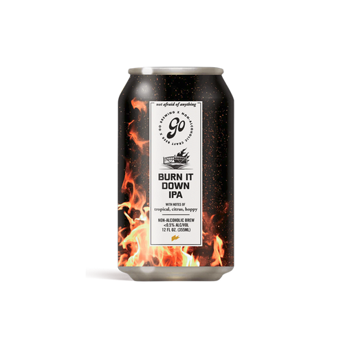 Go-Brewing Burn it Down IPA - Non-Alcoholic IPA