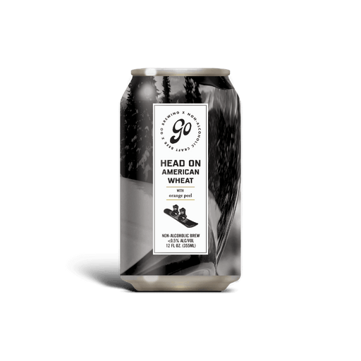 Go Brewing Head-On Non-Alcoholic Wheat