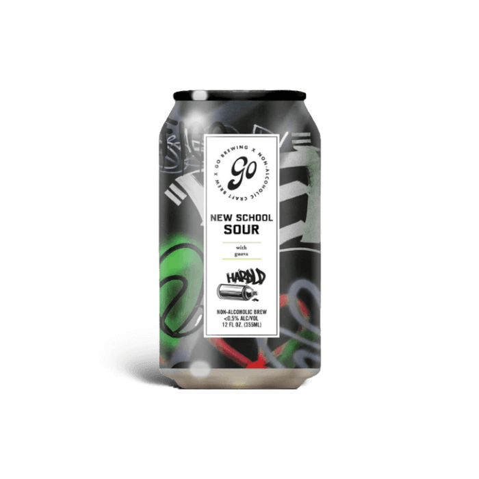 Go Brewing - New School Guava Sour - Non-Alcoholic