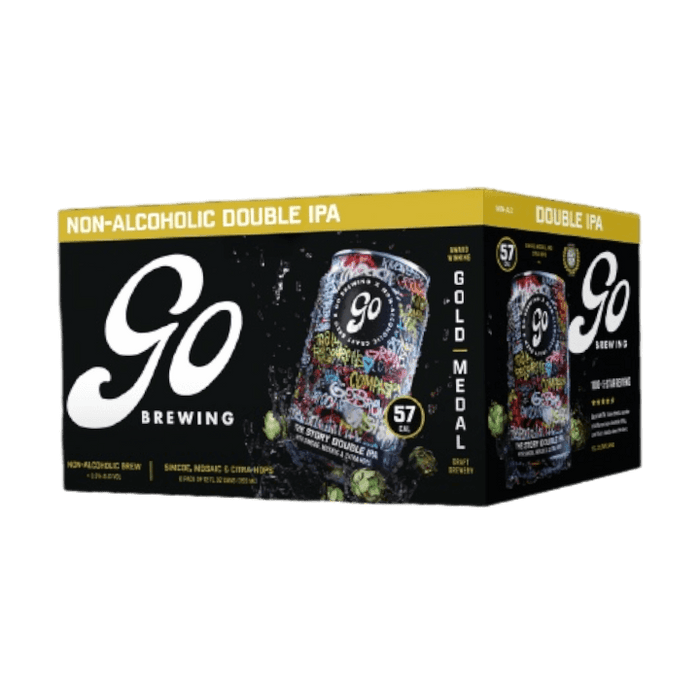 GO Brewing – Not Just Another Double IPA - Non-Alcoholic