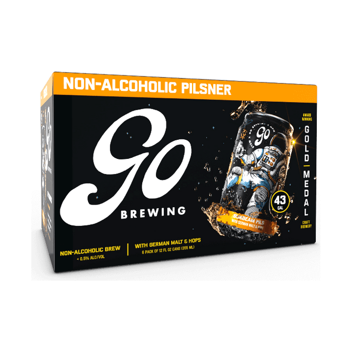 Go-Brewing Suspended in a Sunbeam Non-Alcoholic Pils 6-Pack
