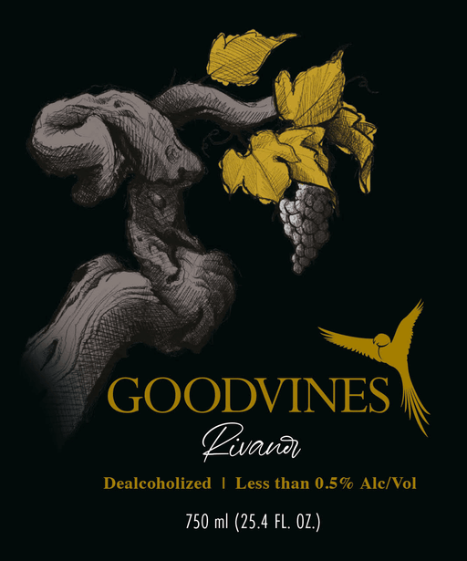 GoodVines - Non-Alcoholic Rivaner-White - 25.4oz - Non