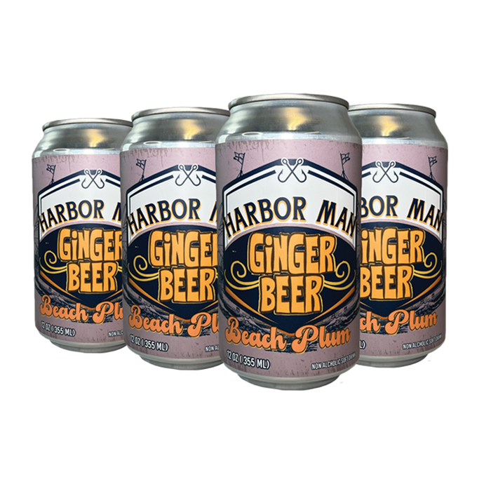 Harbor Man – New York Made Ginger-Beer Mixer Beach Plum –  6 x 12oz