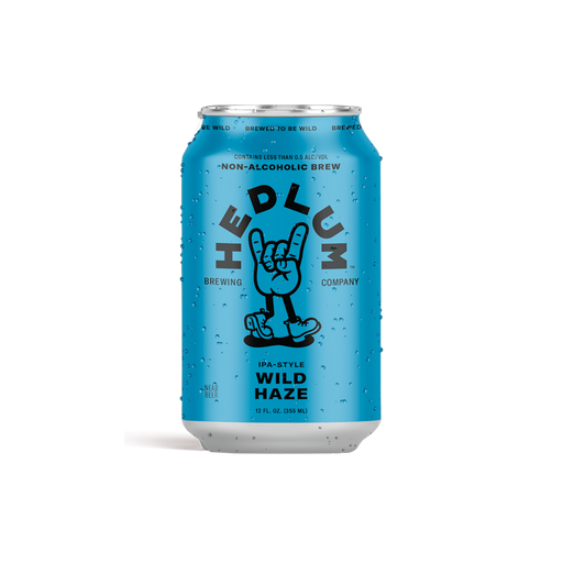 Hedlum Brewing Company – Non-Alcoholic Wild Haze IPA – 12oz