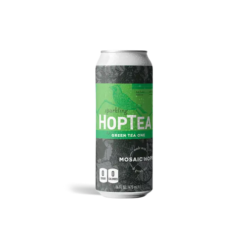 Hoplark Teas 0.0 The Green Tea One Non-Alcoholic Sparkling Tea - 0.0% ABV – 16oz - ProofNoMore
