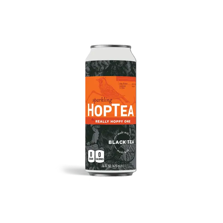 Hoplark Teas 0.0 THE REALLY HOPPY ONE Non-Alcoholic Sparkling Tea - 0.0% ABV – 16oz - ProofNoMore