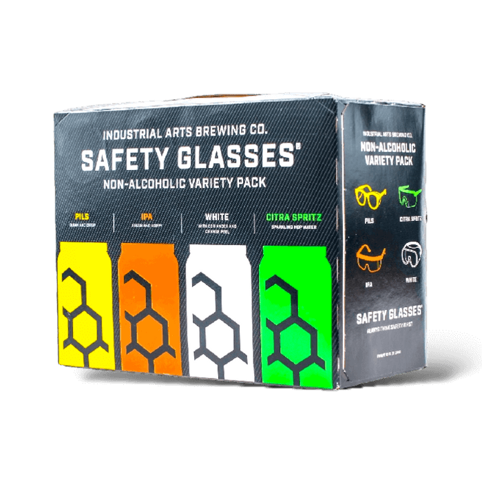 Industrial Arts Safety Glasses Non-Alcoholic Variety Pack ProofNoMore