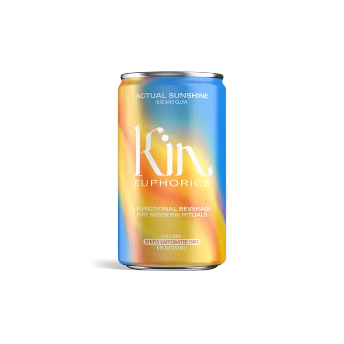 Kin Beverages Kin Euphorics ACTUAL SUNSHINE Non-Alcoholic Adaptogen Beverage - 8oz
