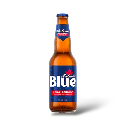 LABATT Blue – Non-Alcoholic Pilsner-Style Brew – 12oz