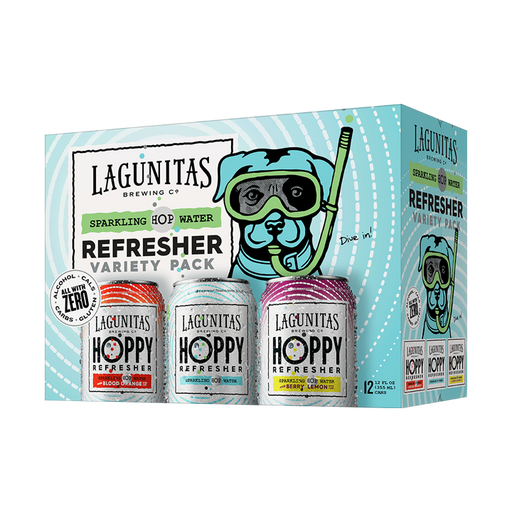 Lagunitas Brewing Hoppy Refresher Variety Pack – 12 x 12oz Cans - ProofNoMore