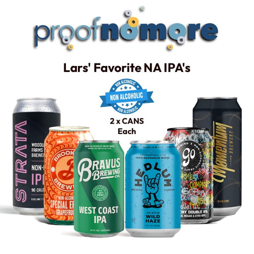 Lars’ Non-Alcoholic IPA Variety Pack (Updated) - 12 Cans 