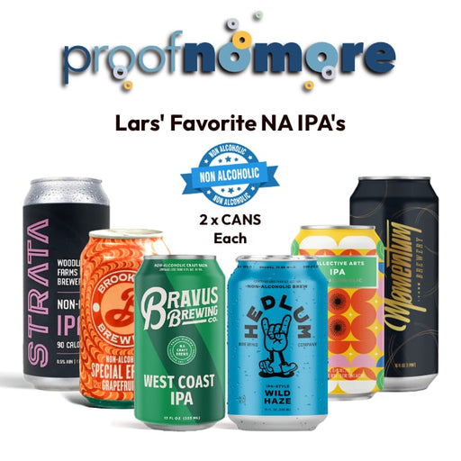 Lars’ Non-Alcoholic IPA Variety Pack (Updated) - 12 Cans 