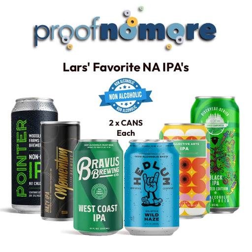 Lars’ Non-Alcoholic IPA Variety Pack (Updated) - 12 Cans -