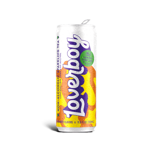 Loverboy Non-Alc Sparkling Iced Tea - Lemon w. Ginger