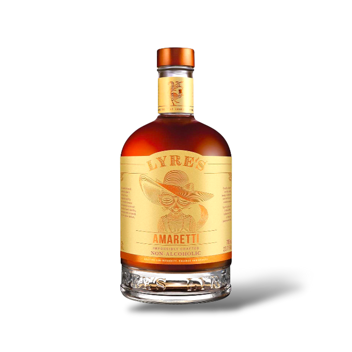 Lyres AMARETTI - Zero Proof Amaretto Liqueur Alternative - 23.7oz