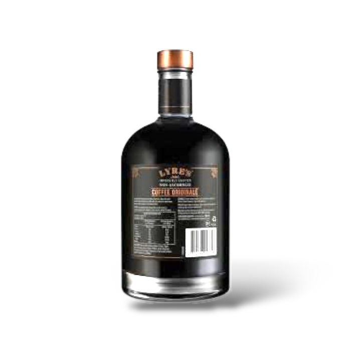 Lyres COFFEE ORIGINALE - Zero Proof Coffee Liqueur Alternative - 23.7oz back
