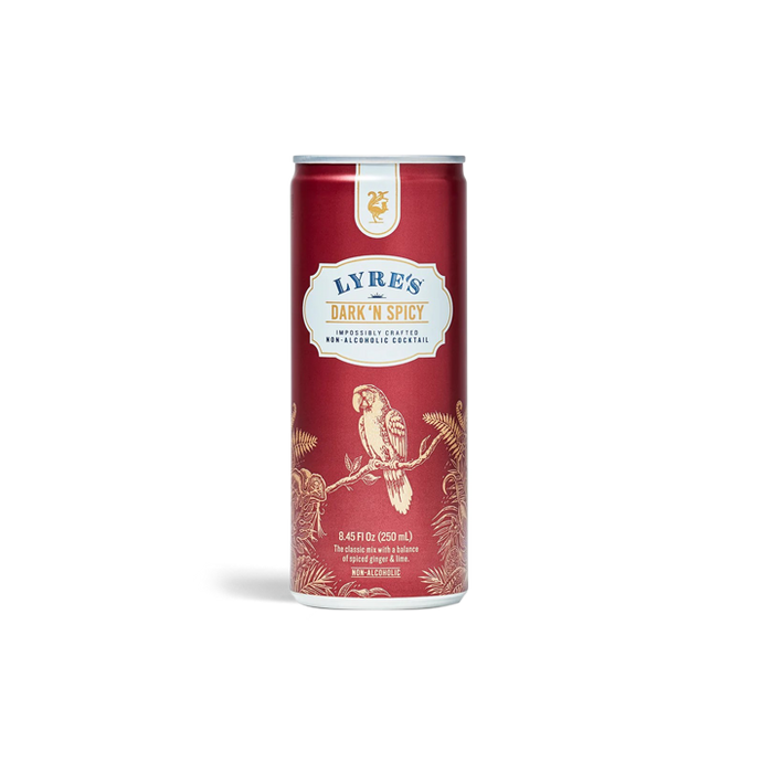 Lyres Premix – DARK 'N SPICY - Non-Alcoholic Ready to Drink Cocktail – 250ml - ProofNoMore