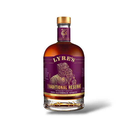 Lyres TRADITIONAL RESERVE - Zero Proof Whiskey Alternative - 23.7oz