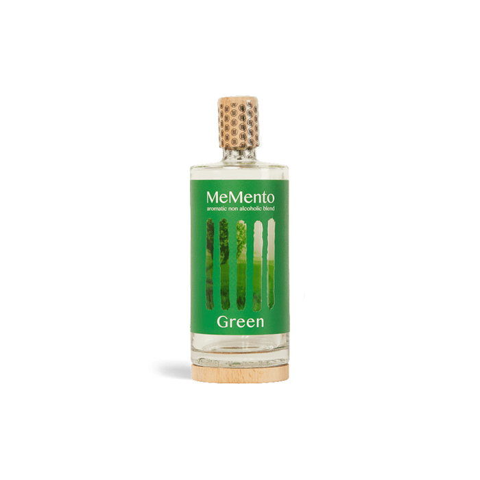 Memento Green - Non-Alcoholic Italian Spirit - 0.0% ABV - 23.7oz / 700ml - ProofNoMore
