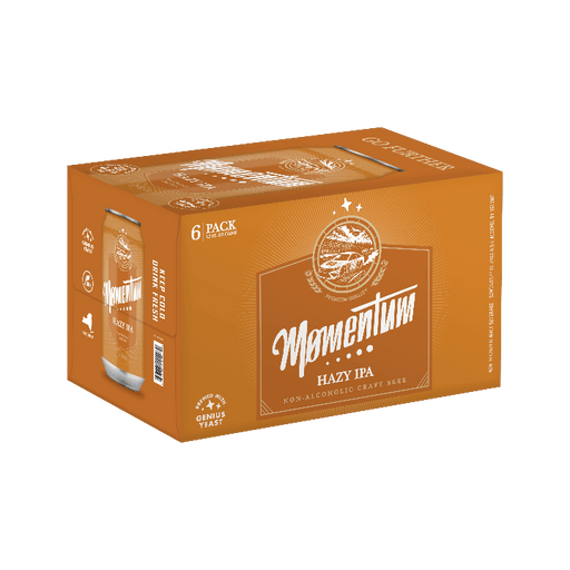 Momentum Brewery Hazy IPA Non-Alcoholic Beer 6pack