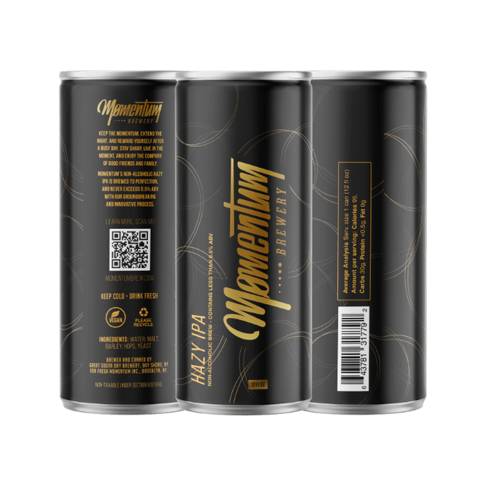 Momentum Brewery - Hazy IPA Non-Alcoholic Brew - 12oz - NON