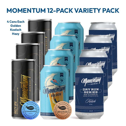 Momentum Brewery Non-Alcoholic Beer Variety Pack