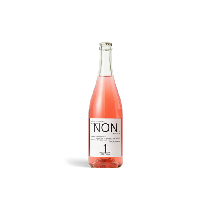 NON - NON1 - Non-Alcoholic Wine alternative. Sparkling. SALTED RASPBERRY & CHAMOMILE 