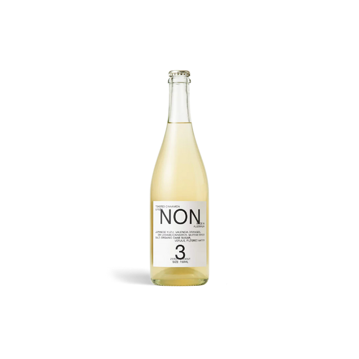 Non3 - NON Alcoholic Sparkling with Toasted Cinnamon and Yuzu