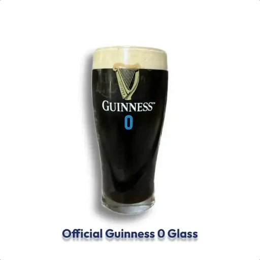 Official Guinness Zero Glass - 14oz - ProofNoMore