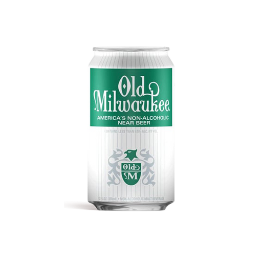 Old Milwaukee – Non-Alcoholic Classic American Lager-Style Beer  – 12oz