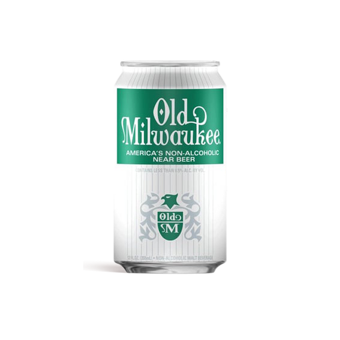 Old Milwaukee – Non-Alcoholic Classic American Lager-Style Beer  – 12oz