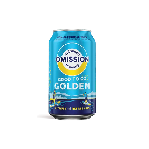 Omission Good To Go  – Non-Alcoholic and Gluten removed Ale – 12oz can - ProofNoMore
