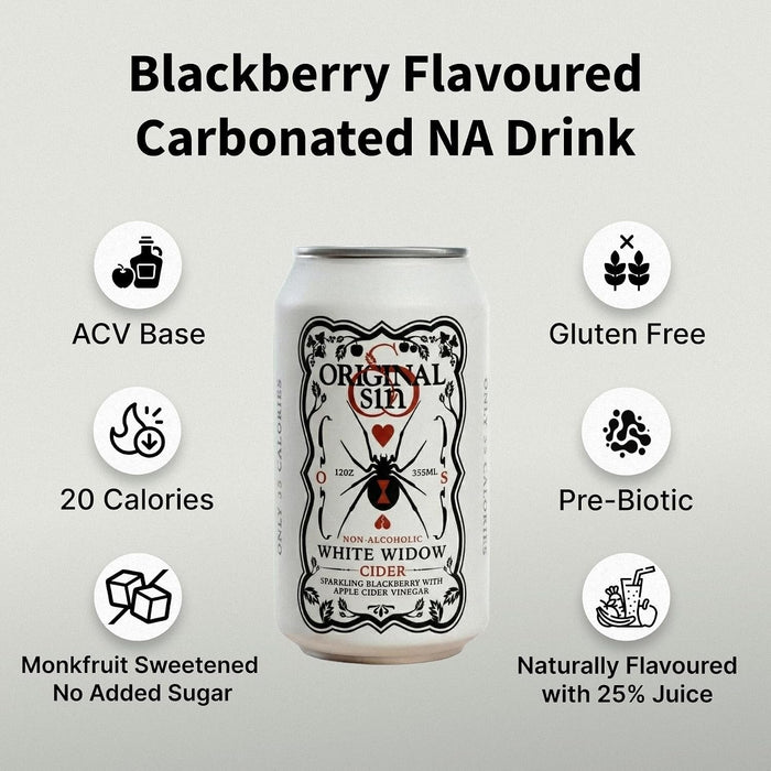 Original Sin Non Alcoholic Cider - White Widow | Sparkling