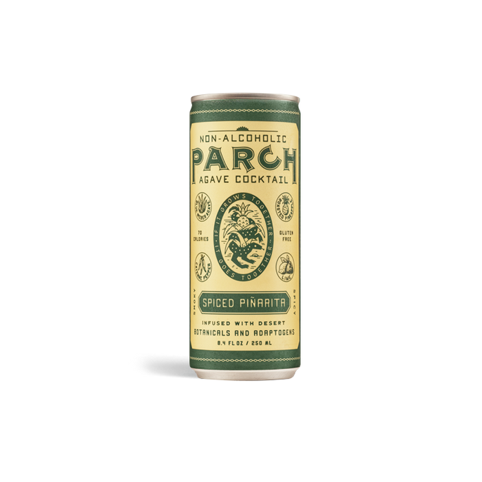 Parch Non-Alcoholic Cocktail – Spiced Piñarita – 8.4oz Can - ProofNoMore