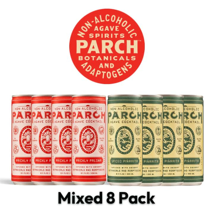 Parch Non-Alcoholic Cocktails Mixed eight pack – 8 x 8.4oz - ProofNoMore