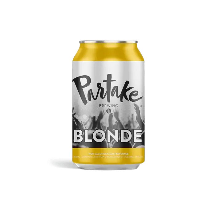 Partake BLONDE ALE - Non-Alcoholic Craft Beer - 12oz - ProofNoMore