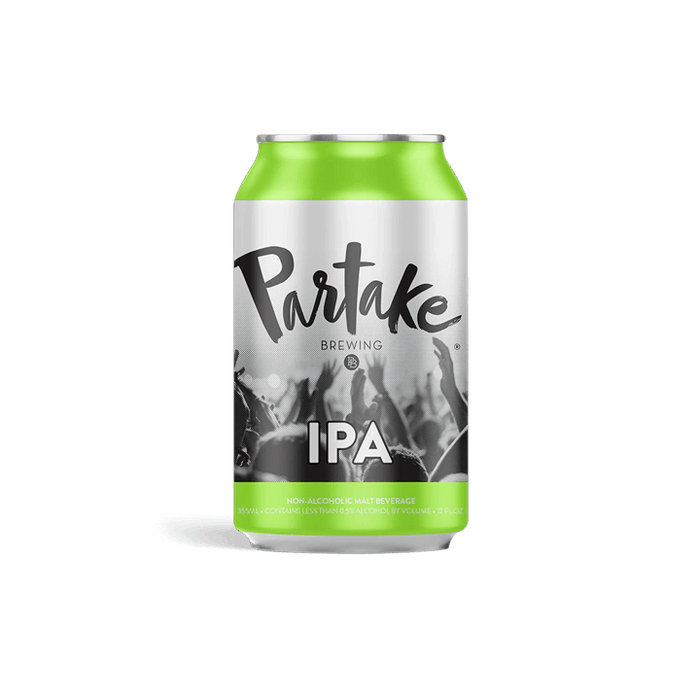Partake Brewing IPA - Non-Alcoholic Craft Beer - 12oz - ProofNoMore