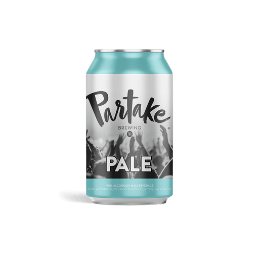 Partake PALE ALE - Non-Alcoholic Craft Beer - 12oz - ProofNoMore