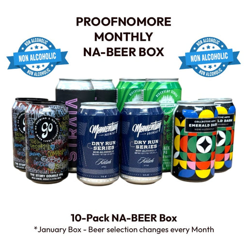 ProofNoMore Monthly - Non-Alcoholic Beer Box