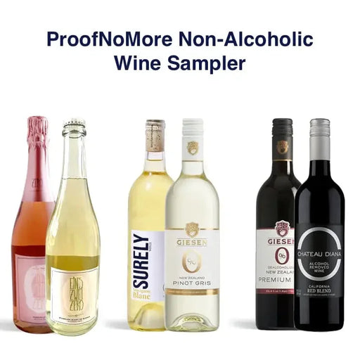 ProofNoMore Non Alcoholic Wine Sampler